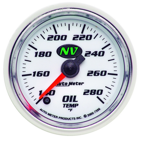 2-1/16" OIL TEMPERATURE, 140-280 F, NV